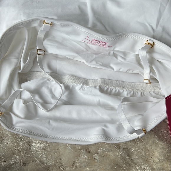NWT Commando Lifted Classic White Tube Top with Shelf Bra Size M - Picture 5 of 10
